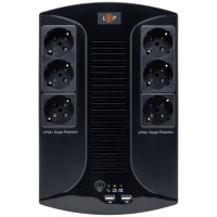 Источник бесперебойного питания (ИБП) LogicPower LP 650VA-6PS (455Вт)