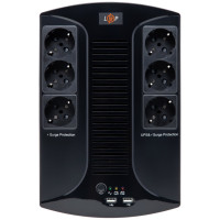 Источник бесперебойного питания (ИБП) LogicPower LP 850VA-6PS (595Вт)