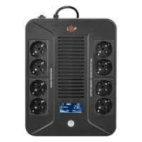 Джерело безперебійного живлення (ДБЖ) LogicPower LP-UL1000VA-8PS (600Вт)