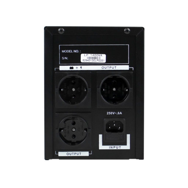 Источник бесперебойного питания (ИБП) LogicPower LP 1400VA (840Вт) Источник бесперебойного питания (ИБП) LogicPower LP 1400VA (840Вт)