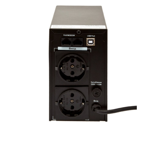 Источник бесперебойного питания (ИБП) LogicPower LP L650VA (390Вт) Источник бесперебойного питания (ИБП) LogicPower LP L650VA (390Вт)