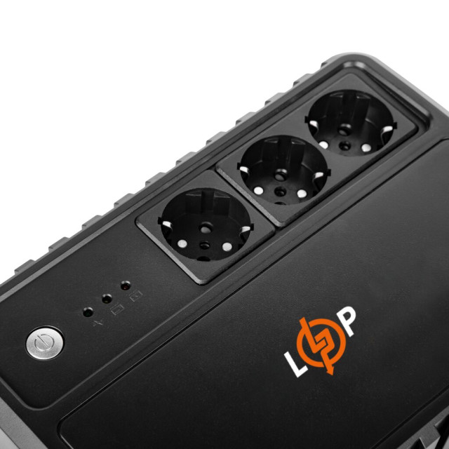 Источник бесперебойного питания (ИБП) LogicPower LP-U600VA-3PS (360Вт)