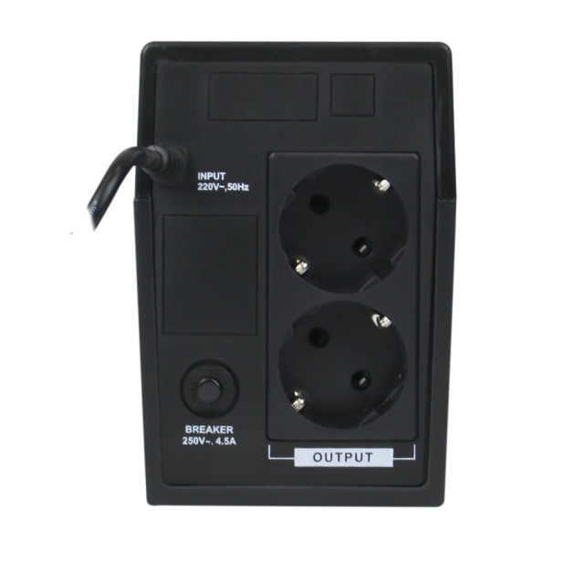 Источник бесперебойного питания (ИБП) LogicPower LPM-700VA-P (490Вт) Источник бесперебойного питания (ИБП) LogicPower LPM-700VA-P (490Вт)