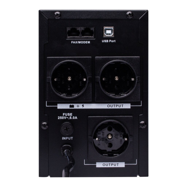 Источник бесперебойного питания (ИБП) LogicPower LPM-UL1100VA (770Вт)
