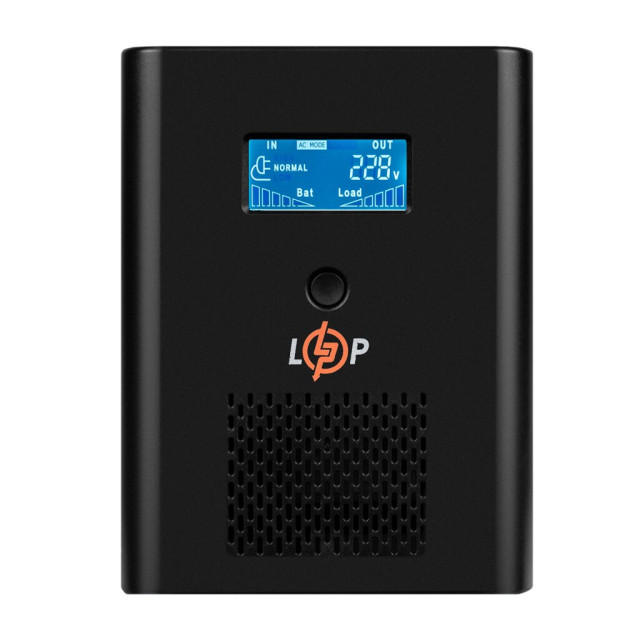 ДБЖ LogicPower LPE-B-PSW-800VA+ (500Вт) 10A з правильною синусоїдою 12V ДБЖ LogicPower LPE-B-PSW-800VA+ (500Вт) 10A з правильною синусоїдою 12V