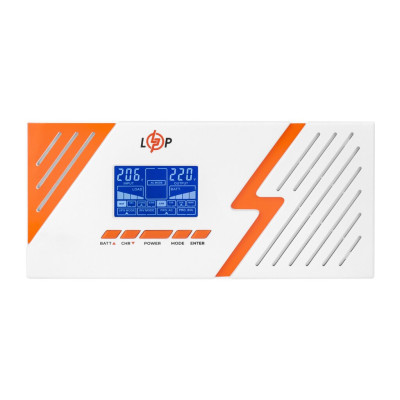 ИБП с правильной синусоидой 12V LogicPower LPM-PSW-1500VA (1050Вт) White ИБП с правильной синусоидой 12V LogicPower LPM-PSW-1500VA (1050Вт) White