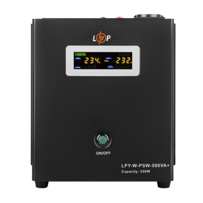 ИБП с правильной синусоидой 12V LogicPower LPY-W-PSW-500VA+(350Вт)5A/10A ИБП с правильной синусоидой 12V LogicPower LPY-W-PSW-500VA+(350Вт)5A/10A