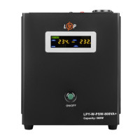 ИБП с правильной синусоидой 12V LogicPower LPY-W-PSW-800VA+(560Вт)5A/15A ИБП с правильной синусоидой 12V LogicPower LPY-W-PSW-800VA+(560Вт)5A/15A