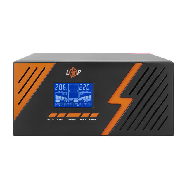 ИБП с правильной синусоидой 12V LogicPower LPM-PSW-1500VA (1050Вт) Black ИБП с правильной синусоидой 12V LogicPower LPM-PSW-1500VA (1050Вт) Black