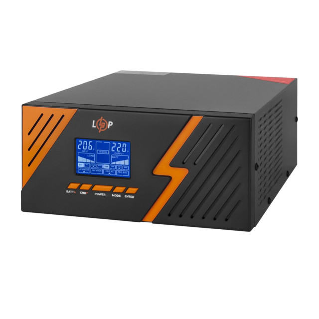 ИБП с правильной синусоидой 12V LogicPower LPM-PSW-1500VA (1050Вт) Black ИБП с правильной синусоидой 12V LogicPower LPM-PSW-1500VA (1050Вт) Black
