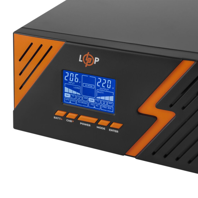 ИБП с правильной синусоидой 12V LogicPower LPM-PSW-1500VA (1050Вт) Black ИБП с правильной синусоидой 12V LogicPower LPM-PSW-1500VA (1050Вт) Black
