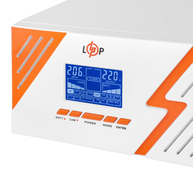 ИБП с правильной синусоидой 12V LogicPower LPM-PSW-1500VA (1050Вт) White ИБП с правильной синусоидой 12V LogicPower LPM-PSW-1500VA (1050Вт) White