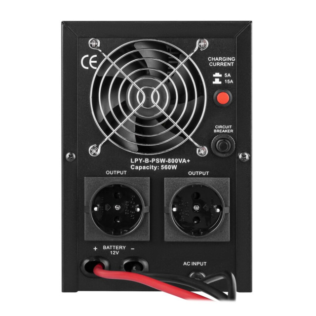 ИБП с правильной синусоидой 12V LogicPower LPY-B-PSW-800VA+(560Вт) 5A/15A ИБП с правильной синусоидой 12V LogicPower LPY-B-PSW-800VA+(560Вт) 5A/15A