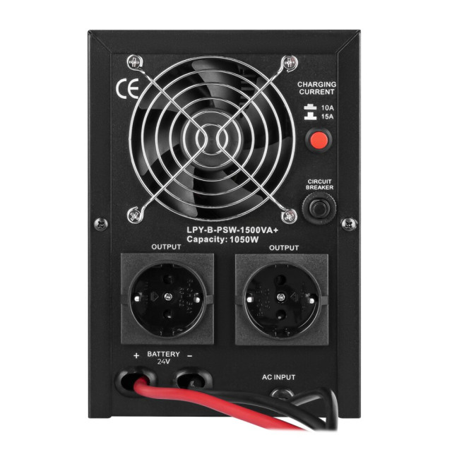 ДБЖ з правильною синусоїдою 24V LogicPower LPY-B-PSW-1500VA+(1050Вт) 10A/15A ДБЖ з правильною синусоїдою 24V LogicPower LPY-B-PSW-1500VA+(1050Вт) 10A/15A