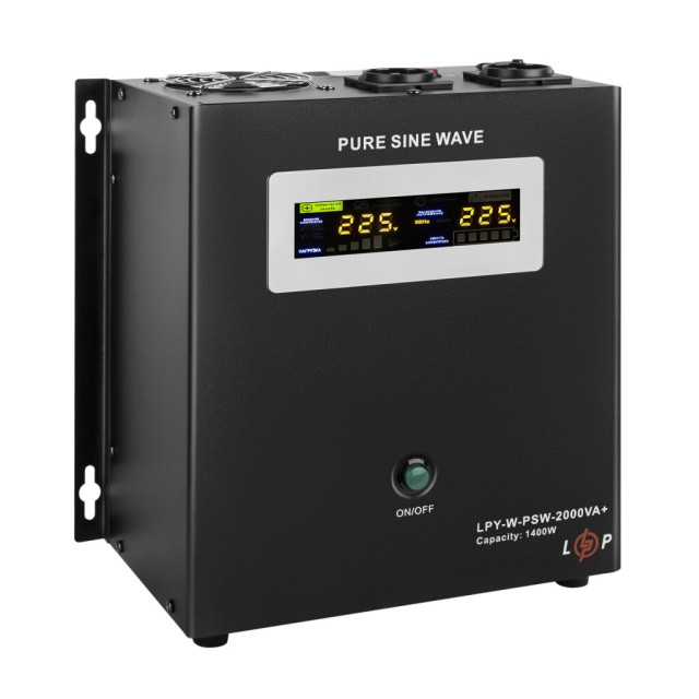 ИБП с правильной синусоидой 24V LogicPower LPY-W-PSW-2000VA+ (1400Вт)10A/20A ИБП с правильной синусоидой 24V LogicPower LPY-W-PSW-2000VA+ (1400Вт)10A/20A