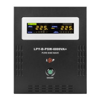 ДБЖ з правильною синусоїдою 48V LogicPower LPY-B-PSW-6000VA+(4200Вт)10A/20A ДБЖ з правильною синусоїдою 48V LogicPower LPY-B-PSW-6000VA+(4200Вт)10A/20A