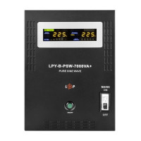 ДБЖ з правильною синусоїдою 48V LogicPower LPY-B-PSW-7000VA+(5000Вт)10A/20A ДБЖ з правильною синусоїдою 48V LogicPower LPY-B-PSW-7000VA+(5000Вт)10A/20A