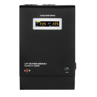 ДБЖ з правильною синусоїдою 48V LogicPower LPY-W-PSW-5000VA+(3500Вт)10A/20A ДБЖ з правильною синусоїдою 48V LogicPower LPY-W-PSW-5000VA+(3500Вт)10A/20A