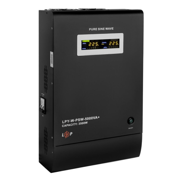 ИБП с правильной синусоидой 48V LogicPower LPY-W-PSW-5000VA+(3500Вт)10A/20A ИБП с правильной синусоидой 48V LogicPower LPY-W-PSW-5000VA+(3500Вт)10A/20A