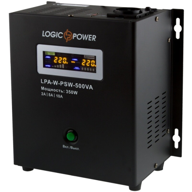 ИБП с правильной синусоидой Logicpower LPA-W-PSW-500VA (350Вт) ИБП с правильной синусоидой Logicpower LPA-W-PSW-500VA (350Вт)