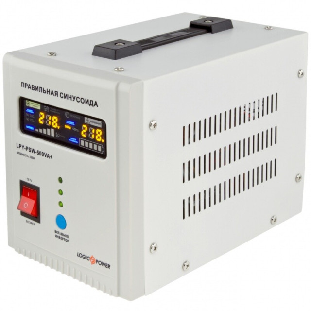 ИБП с правильной синусоидой Logicpower LPY-PSW-500VA+ (350 Вт) ИБП с правильной синусоидой Logicpower LPY-PSW-500VA+ (350 Вт)