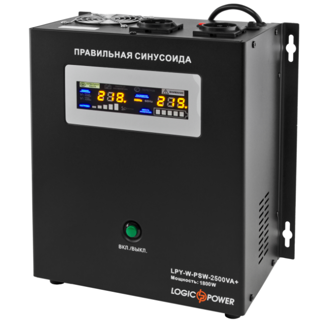 ИБП с правильной синусоидой Logicpower LPY-W-PSW-2500VA+ (1800 Вт)