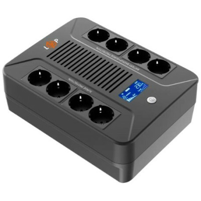 Джерело безперебійного живлення LogicPower LP-650VA-8PS (360 Вт) (LP17020) Джерело безперебійного живлення LogicPower LP-650VA-8PS (360 Вт) (LP17020)