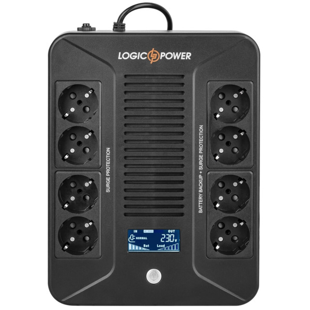 Источник бесперебойного питания LogicPower LP-850VA-8PS (480 Вт) (LP17021)