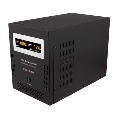 Джерело безперебійного живлення Logicpower LPY- B - PSW-6000VA + (4200Вт) 10A/20A Джерело безперебійного живлення Logicpower LPY- B - PSW-6000VA + (4200Вт) 10A/20A