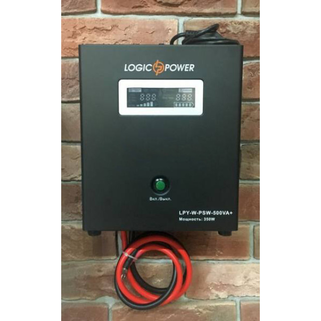 Источник бесперебойного питания Logicpower LPY- W - PSW-500VA+ (350Вт) 5A/10A Источник бесперебойного питания Logicpower LPY- W - PSW-500VA+ (350Вт) 5A/10A
