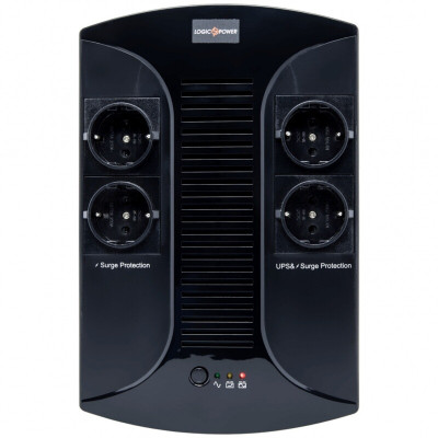 Лінійно-інтерактивне ДБЖ LogicPower LP 650VA-PS (390Вт) Лінійно-інтерактивне ДБЖ LogicPower LP 650VA-PS (390Вт)