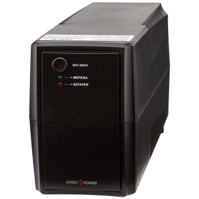 Лінійно-інтерактивне ДБЖ LogicPower LPM-625VA-P (437Вт) Лінійно-інтерактивне ДБЖ LogicPower LPM-625VA-P (437Вт)