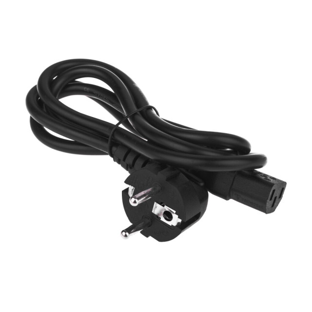 Кабель питания 220V LogicPower LP CEE 7/4 C13 - 1.2 м 3x0.5 мм2