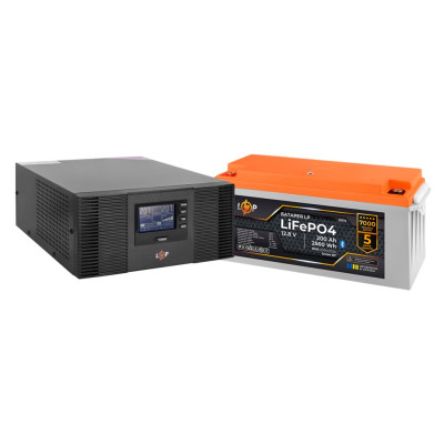 Комплект резервного питания LogicPower B1500 + литиевая (LiFePO4) батарея 2560Wh Комплект резервного питания LogicPower B1500 + литиевая (LiFePO4) батарея 2560Wh