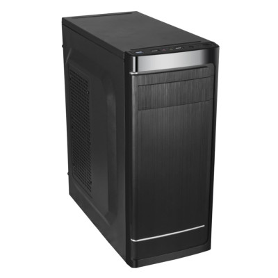 Компьютерный корпус LogicPower LP 2106 - 400W 8 см black case chassis cover