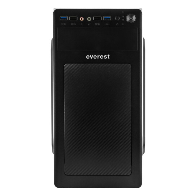 Корпус Everest 6116 - 400w 12cm MATX, 2xUSB3.0+2xUSB2.0 Корпус Everest 6116 - 400w 12cm MATX, 2xUSB3.0+2xUSB2.0