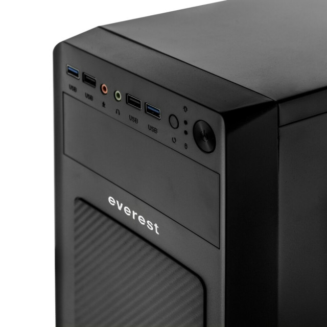 Корпус Everest 6116 - 400w 12cm MATX, 2xUSB3.0+2xUSB2.0 Корпус Everest 6116 - 400w 12cm MATX, 2xUSB3.0+2xUSB2.0