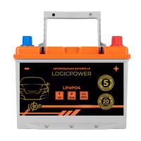 Автомобільний літієвий акумулятор LogicPower LP LiFePO4 12V - 32 Ah (+ праворуч) BMS 600А Автомобільний літієвий акумулятор LogicPower LP LiFePO4 12V - 32 Ah (+ праворуч) BMS 600А