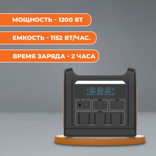 Багатофункціональна портативна зарядна станція LogicPower LP CHARGER i1000 Багатофункціональна портативна зарядна станція LogicPower LP CHARGER i1000