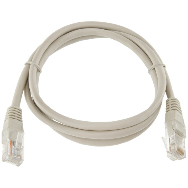 Патч-корд литий UTP RJ45 кат. 5Е 1 м (серый) Патч-корд литий UTP RJ45 кат. 5Е 1 м (серый)