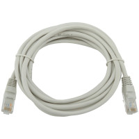 Патч-корд литой UTP RJ45 кат. 5Е 3 м (серый)