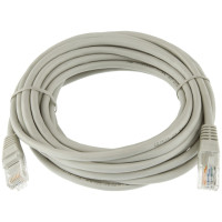 Патч-корд литий UTP RJ45 кат. 5Е 5 м (серый)