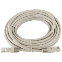 Патч-корд литий UTP RJ45 кат. 5Е 7 м (серый)
