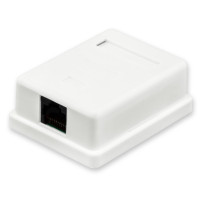Розетка RJ-45 1-порт кат.5е FTP LogicPower LP-212 Розетка RJ-45 1-порт кат.5е FTP LogicPower LP-212