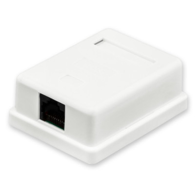 Розетка RJ-45 1-порт кат.5Е FTP LogicPower LP-212 Розетка RJ-45 1-порт кат.5Е FTP LogicPower LP-212