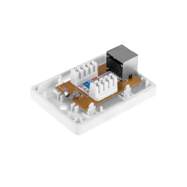 Розетка RJ-45 1-порт кат.5е FTP LogicPower LP-212 Розетка RJ-45 1-порт кат.5е FTP LogicPower LP-212