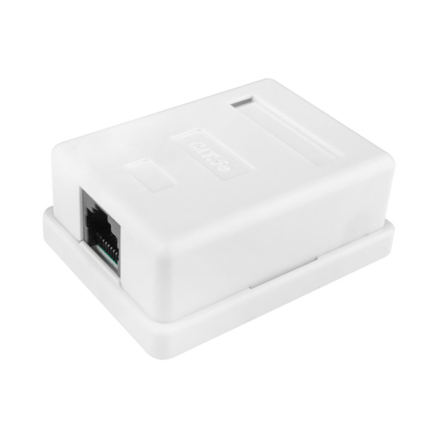Розетка RJ-45 1-порт кат.5Е UTP LogicPower LP-112 Розетка RJ-45 1-порт кат.5Е UTP LogicPower LP-112