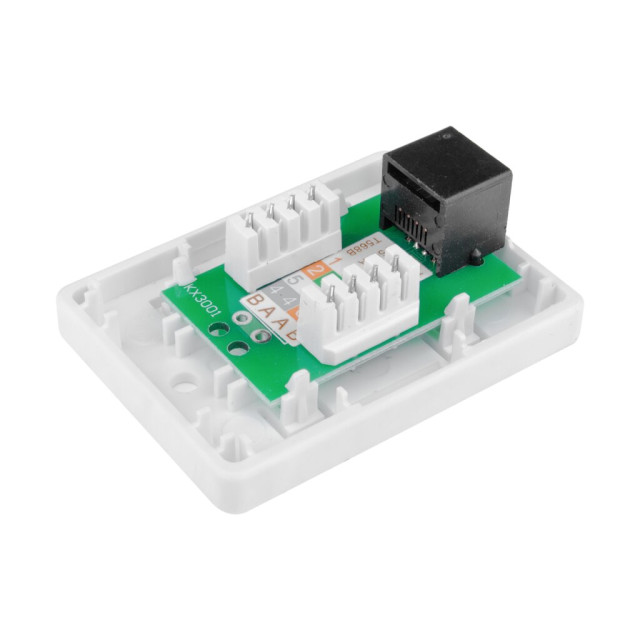 Розетка RJ-45 1-порт кат.5Е UTP LogicPower LP-112 Розетка RJ-45 1-порт кат.5Е UTP LogicPower LP-112