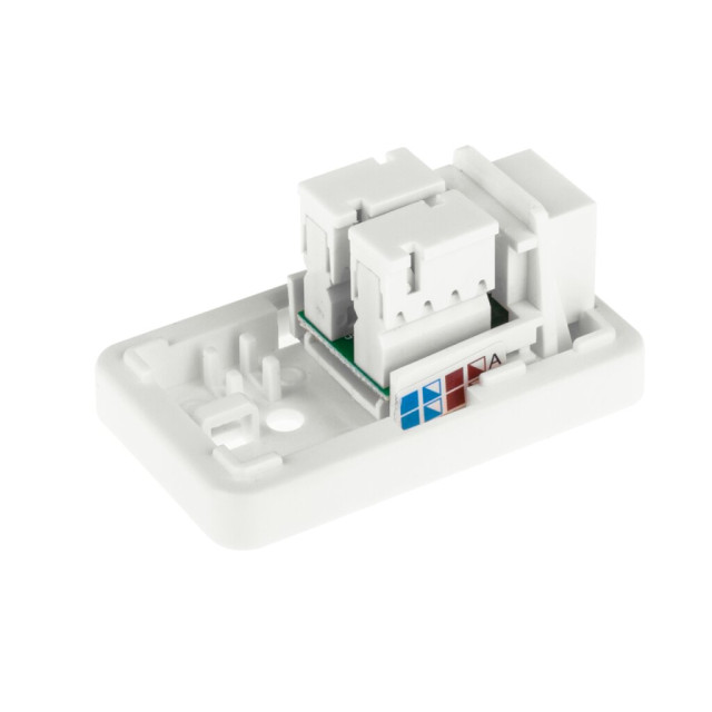 Розетка RJ-45 1-порт кат.5Е UTP LogicPower LP-112 Розетка RJ-45 1-порт кат.5Е UTP LogicPower LP-112