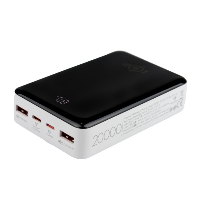 Бездротовий Power Bank LogicPower LP PQ18 20000mAh